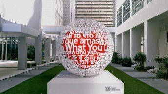 Do What You Love Sculpture for city of Miami