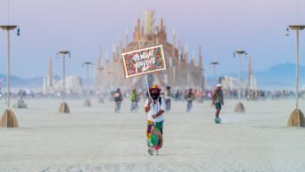 Burning Man 2025: How I Ended Up on an Official Postcard