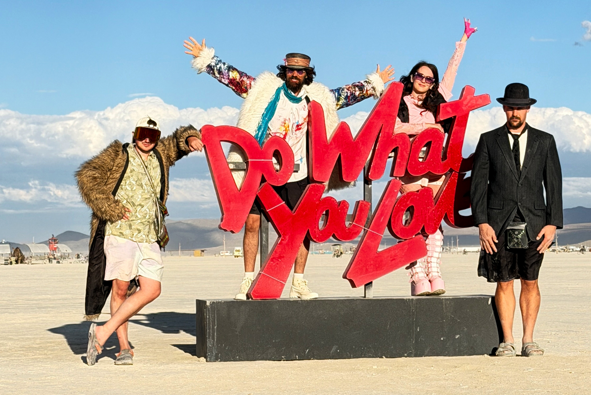 Do What You Love Art Installation for Burning Man 2026